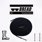 Shadow Black Shoelaces