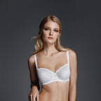 Bra Milavitsa Underwired Triple Segment Cotton-Lined | 102830