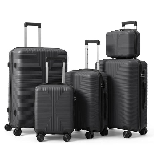 5-Piece Lightweight Luggage Set with Lock