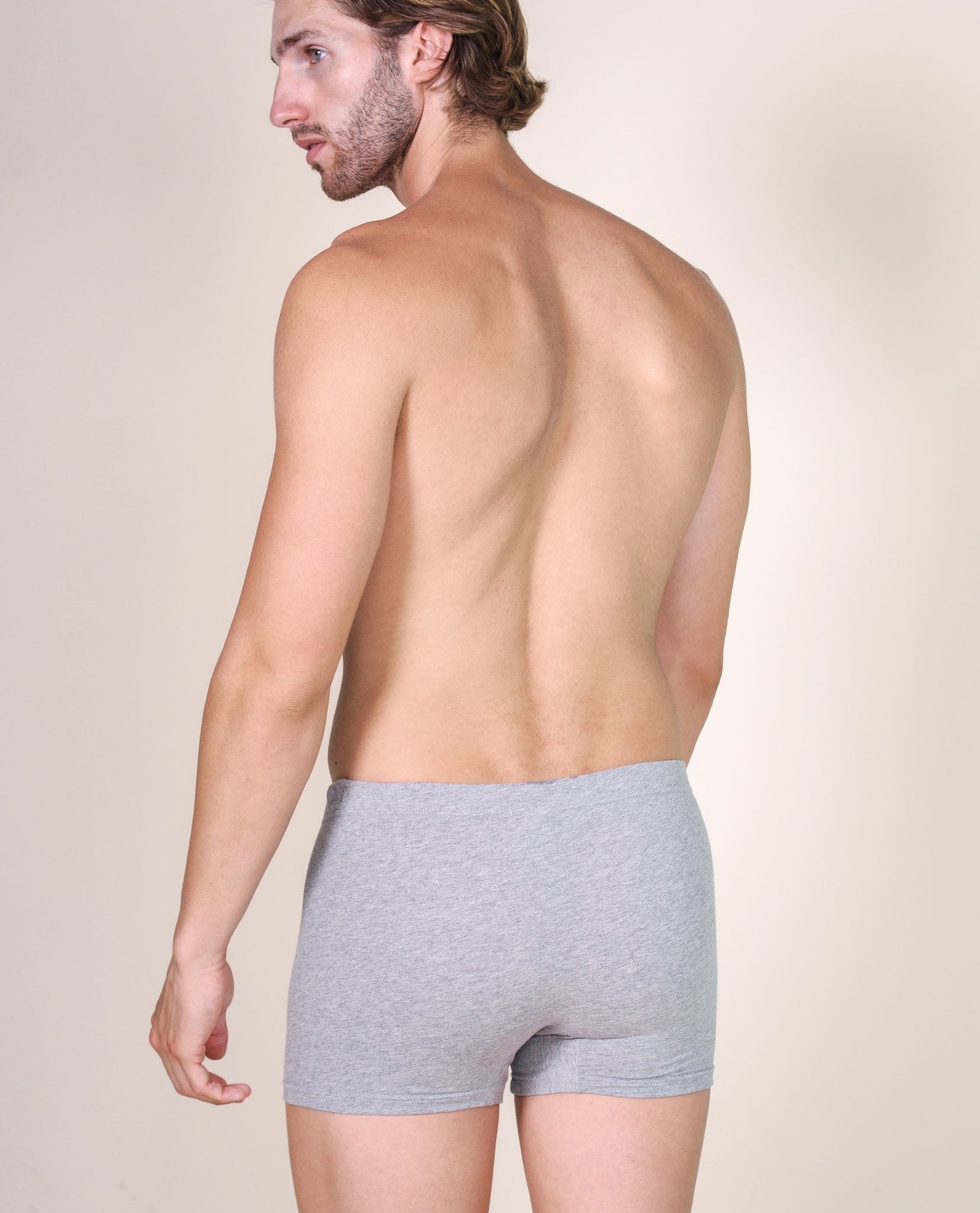 BASIC COTTON Premium Cotton Men's Boxers Without Fly | 984