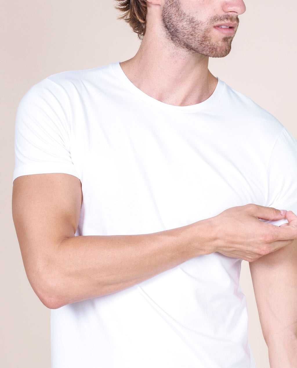 BASIC COTTON Free Spirit Premium Cotton Men's Crew Neck T-Shirt | 906