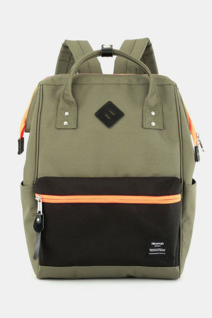 Contrast Waterproof Backpack Bag with Reinforced Edges