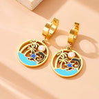 Coastal Magic Turquoise Earrings
