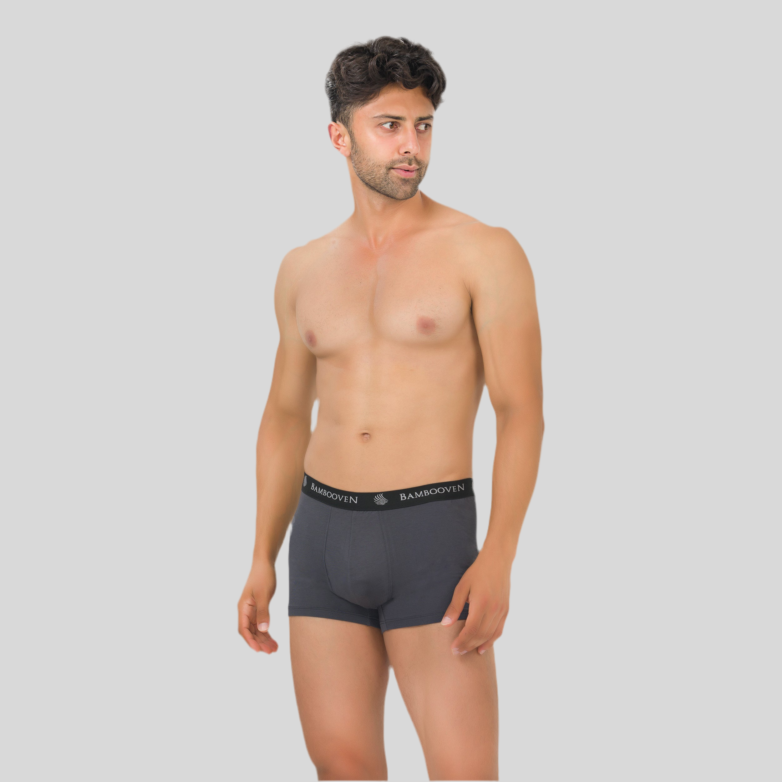 Men’s Bamboo Trunks with Pouch | 4-Pack