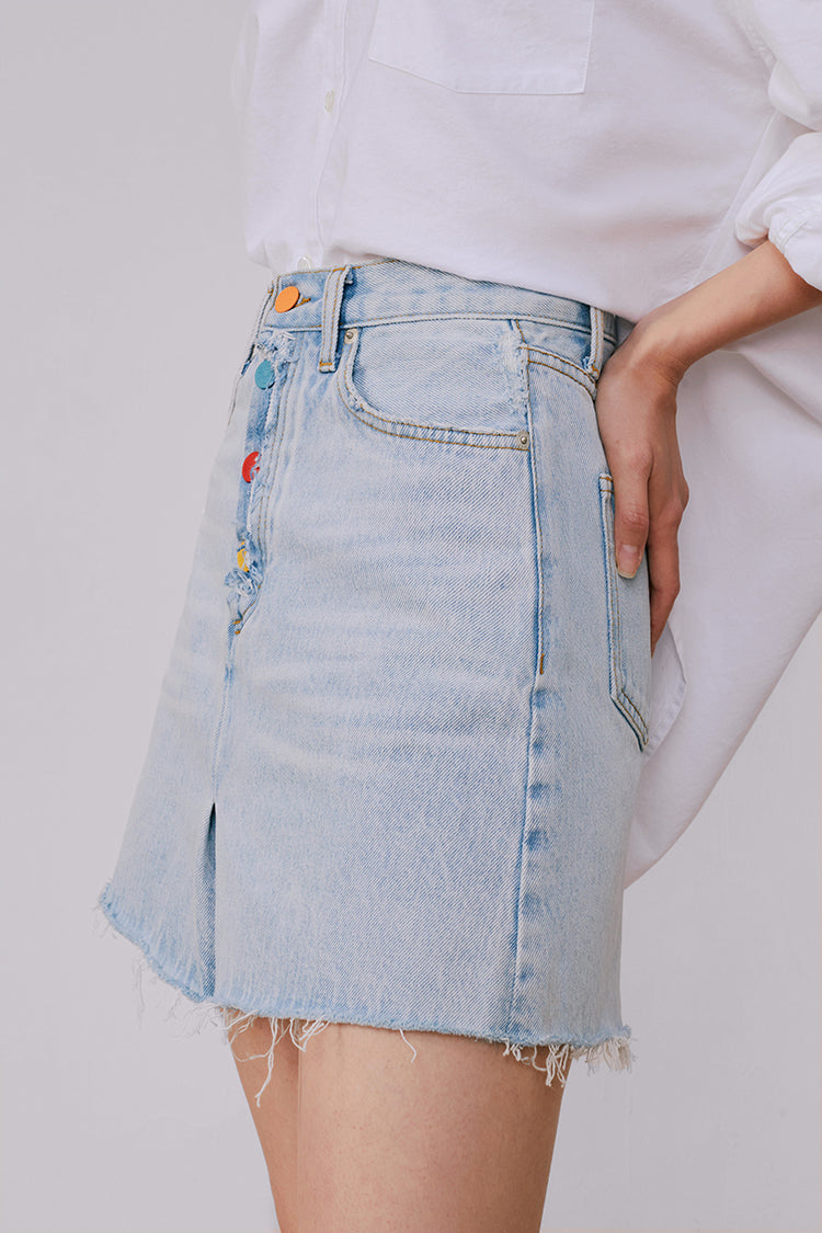 Rainbow Pleat Skort | HJ119