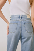 Queens Of Noise High Rise Barrel Jeans | HJ026