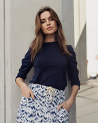 Modal Ruched T-Shirt