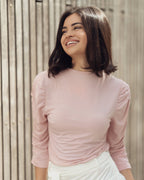 Modal Ruched T-Shirt