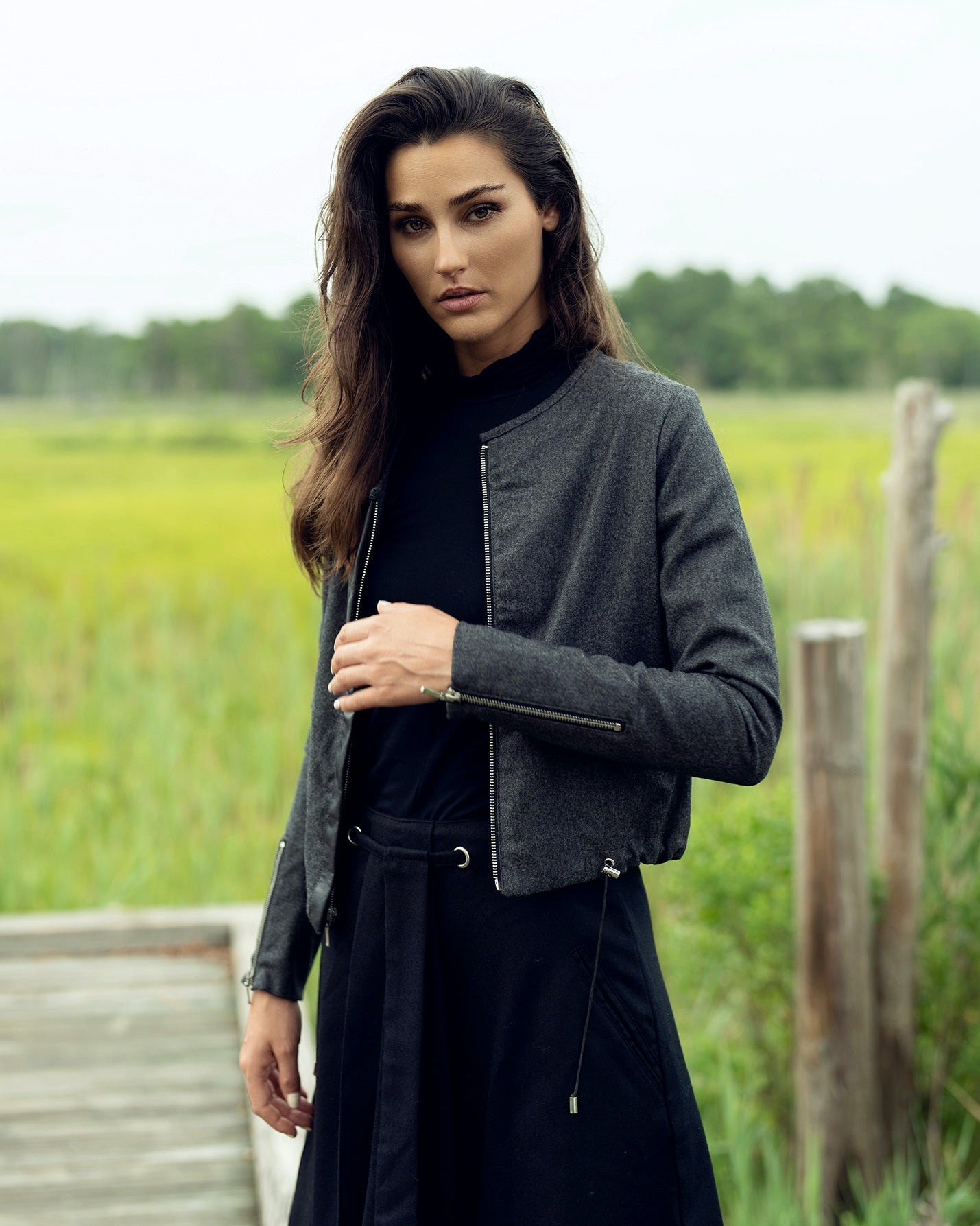 Wool & Leather Jacket