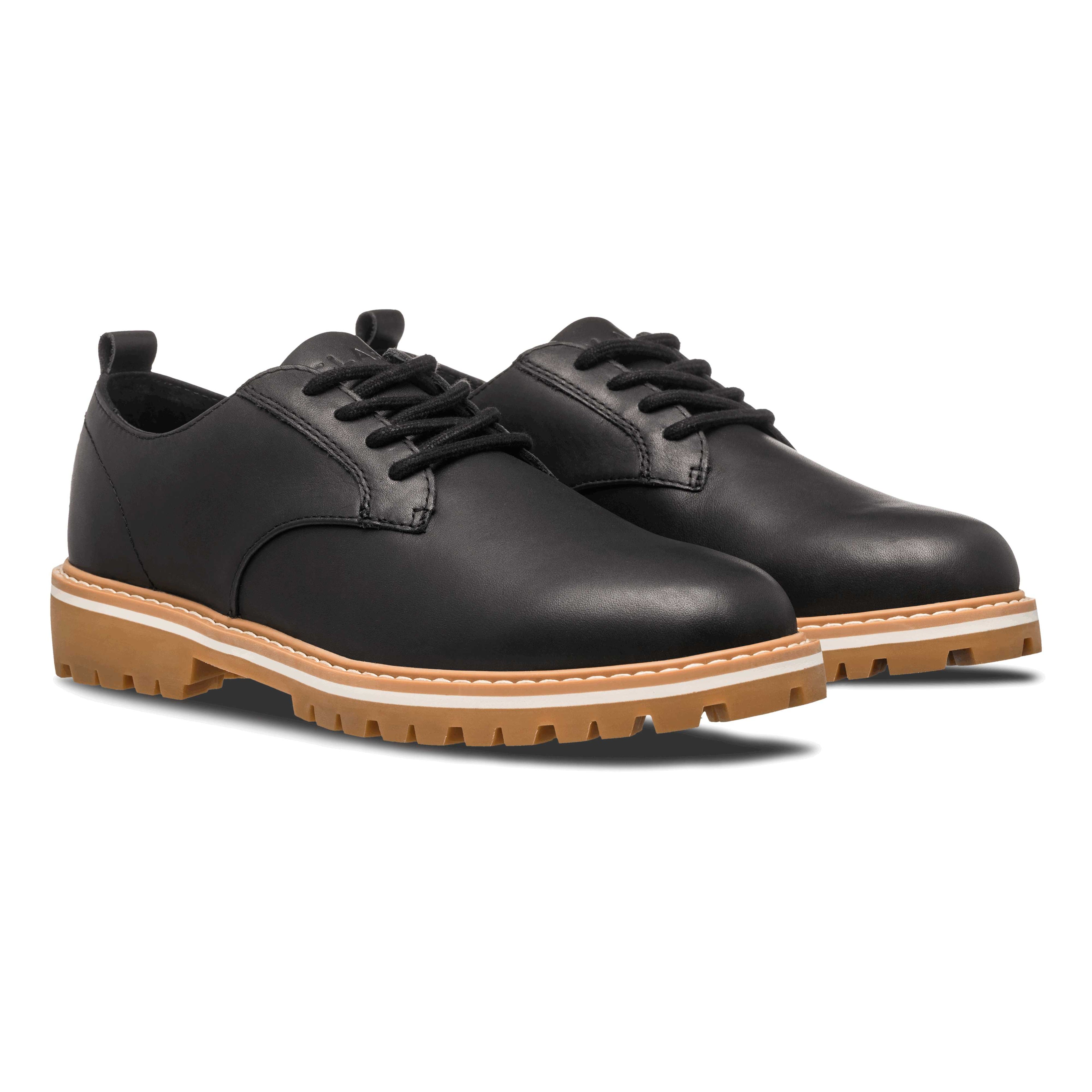 LOGAN Men's Laced Shoes | Black