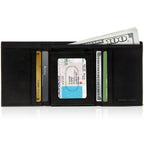 Trifold Wallet with Flip-Up ID