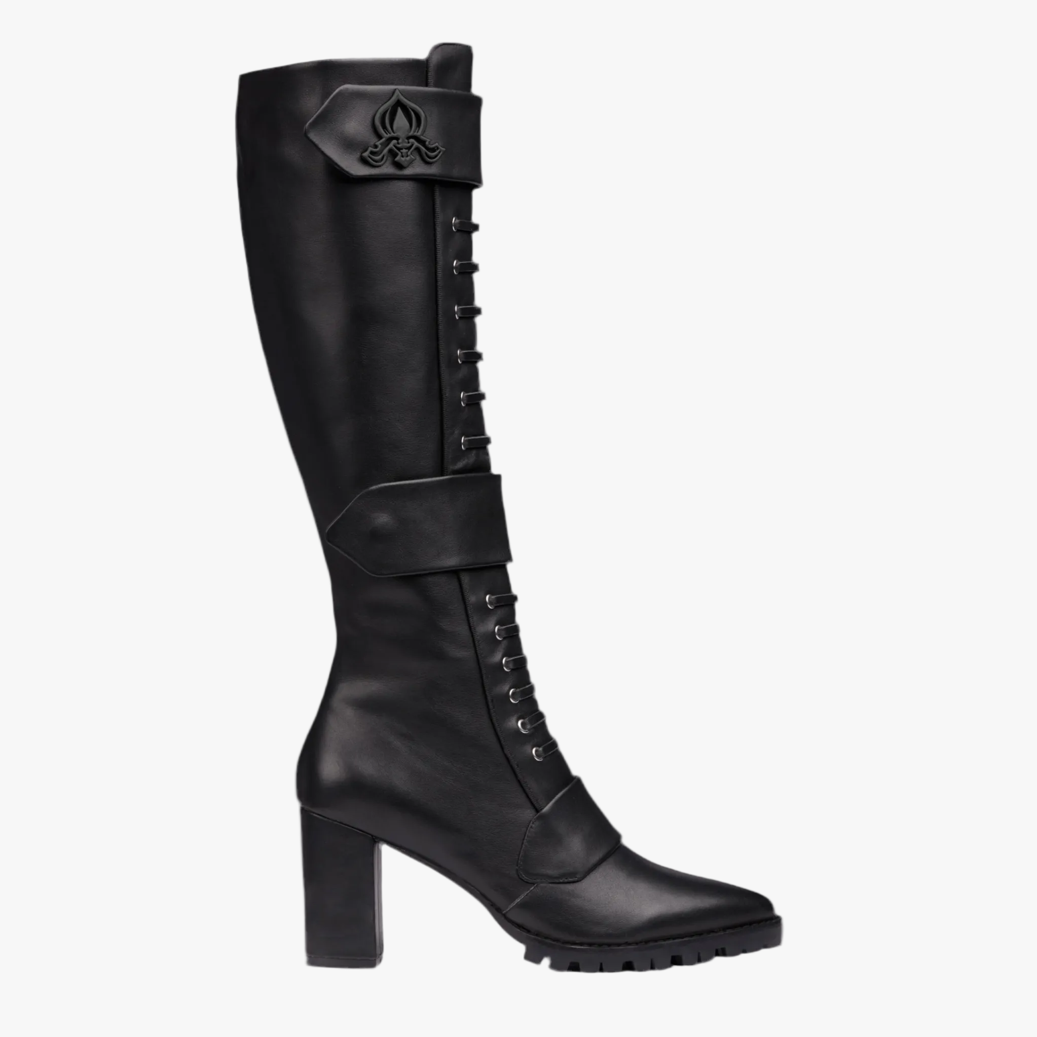 Michaela V Aspen Marta | Black Leather Boots