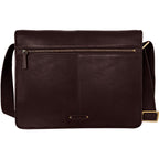Aiden Genuine Leather 15” Laptop Shoulder Messenger Bag
