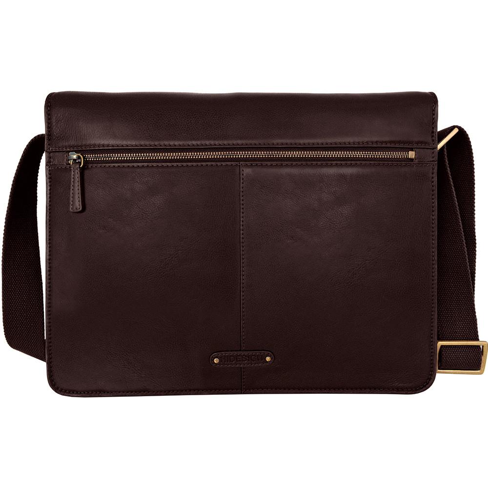 Aiden Genuine Leather 15” Laptop Shoulder Messenger Bag