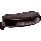 Aiden Genuine Leather 15” Laptop Shoulder Messenger Bag