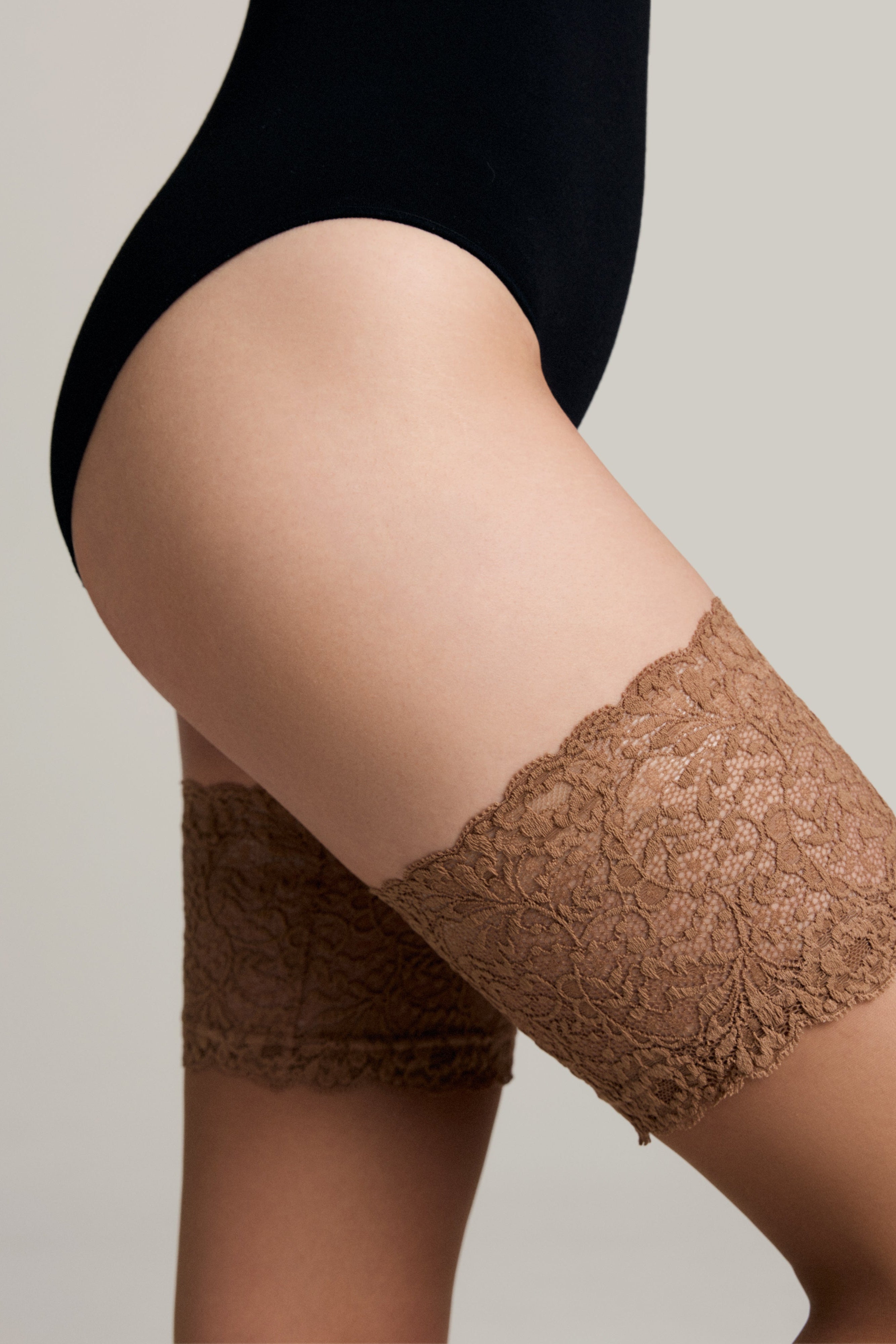 Fantasy Stockings Conte Amour Openwork Elastic Band and Silk Effect