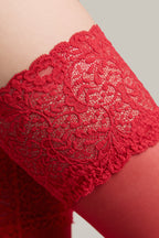 Fantasy Stockings Conte Amour Openwork Elastic Band and Silk Effect