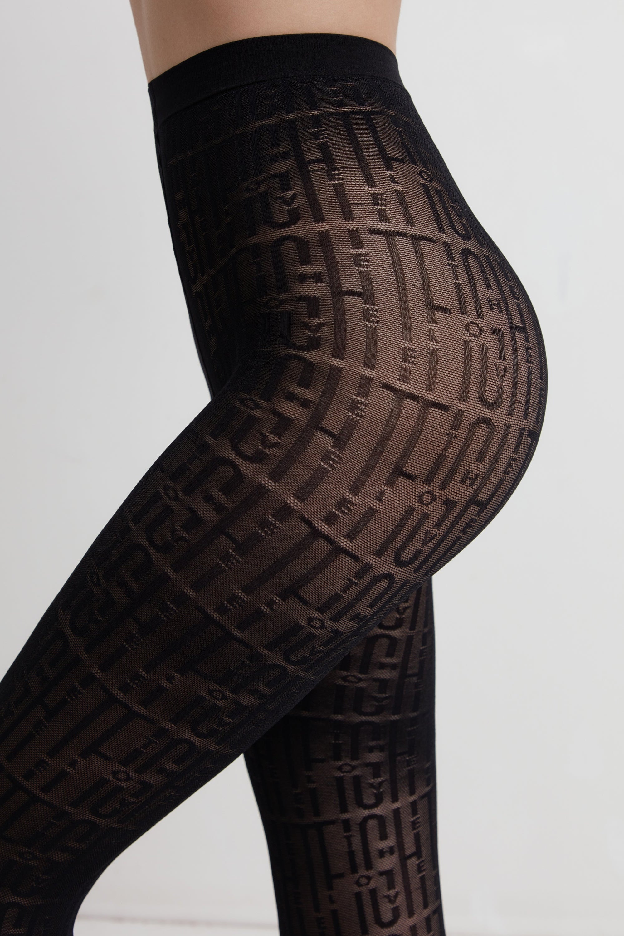 Fantasy Tights Conte Art | Letter Pattern