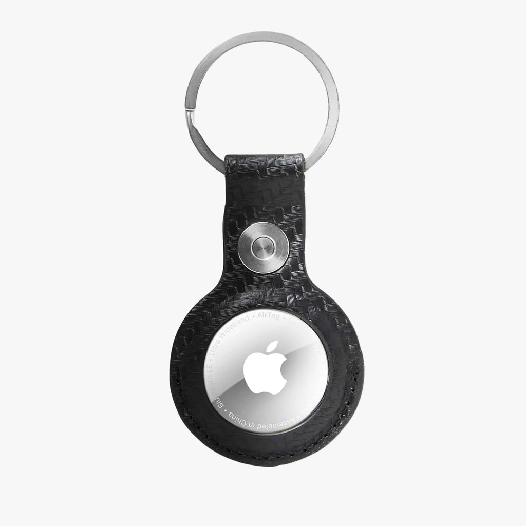 Genuine Leather Air Tag Key Chain