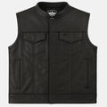 Legendary Outlaw Men's Leather Motorcycle Vest