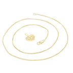 Cubic Zirconia 14K Gold Filled Heart Pendant Necklace Set