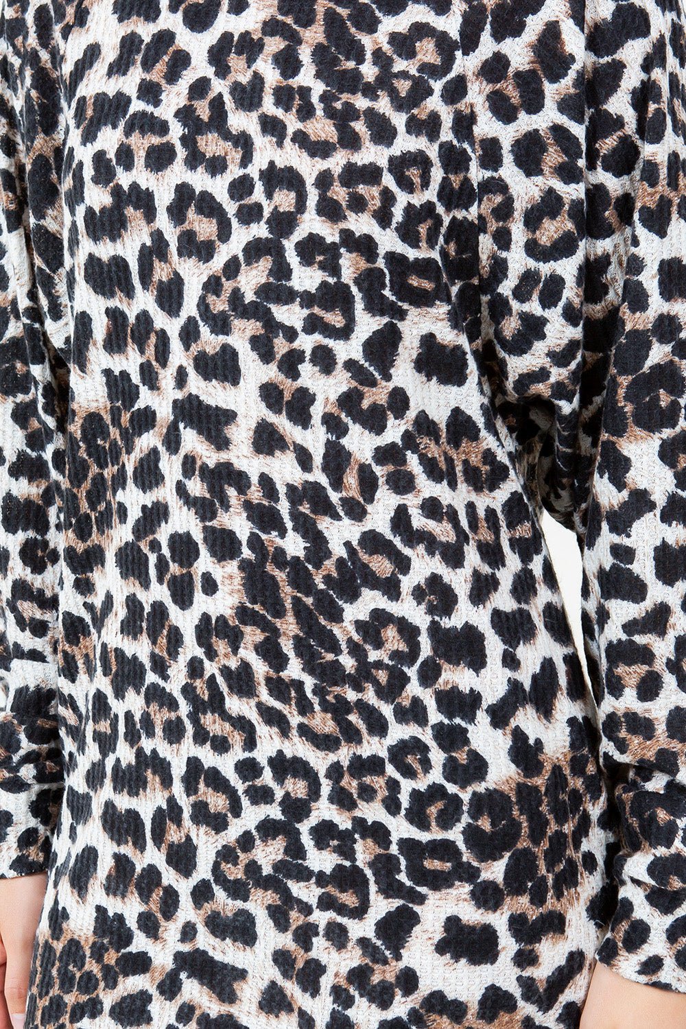Margaret Leopard Sweater Dress