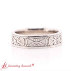 Antique Design Wedding Band