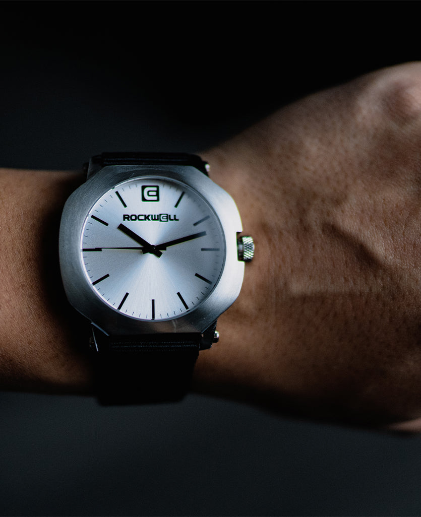 Rockwell Apex Watch | Silver & Black
