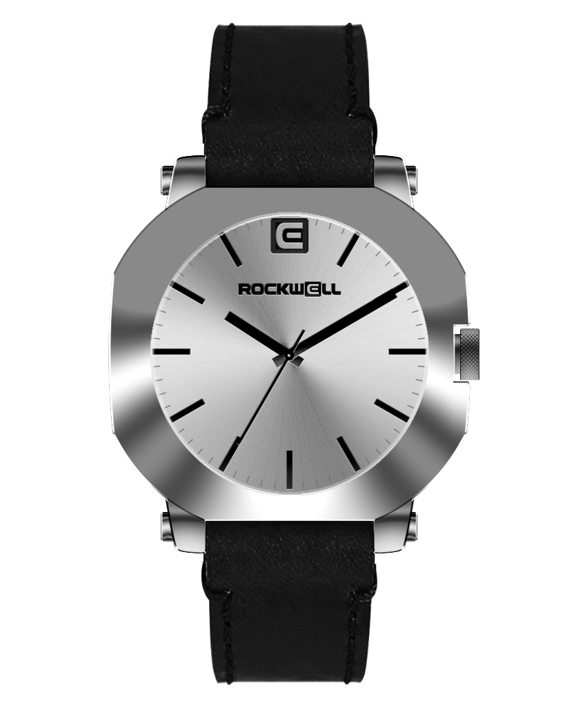 Rockwell Apex Watch | Silver & Black