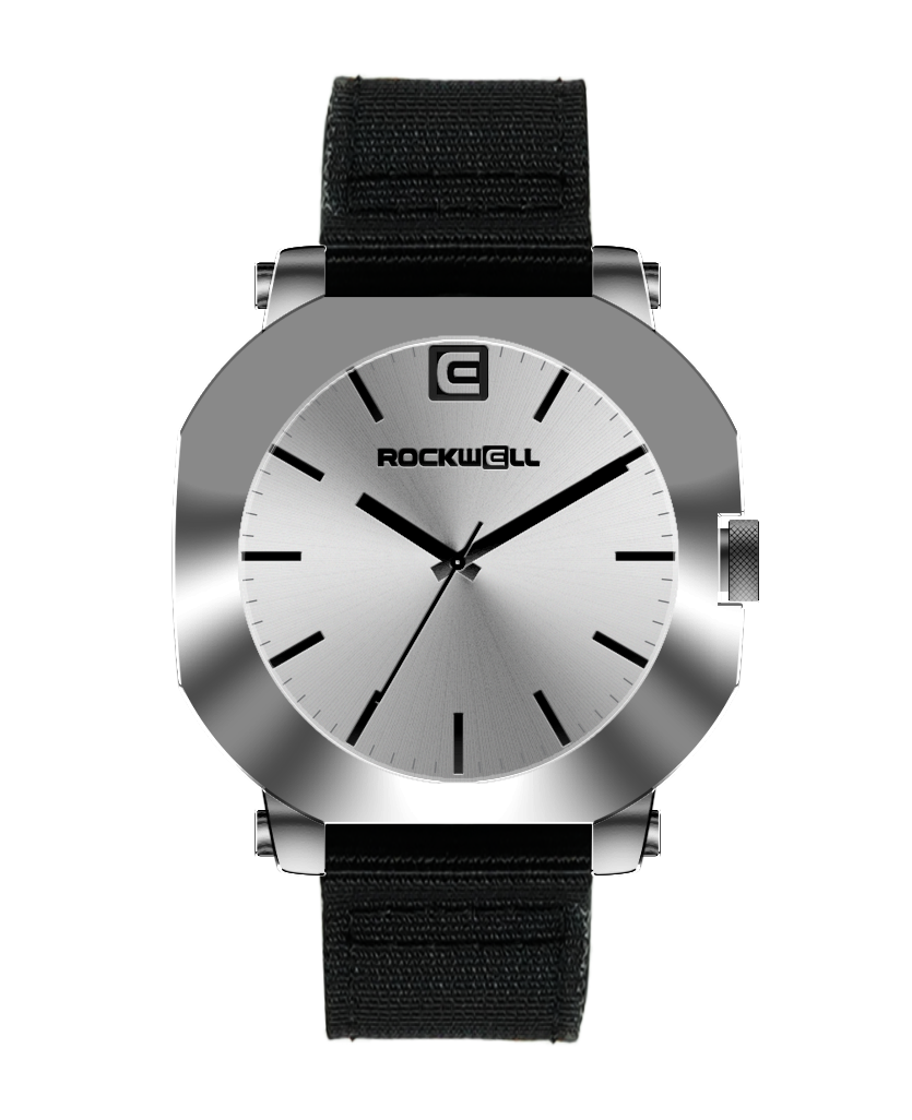 Rockwell Apex Watch | Silver & Black