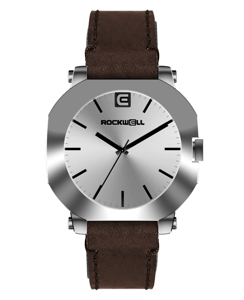 Rockwell Apex Watch | Silver & Black
