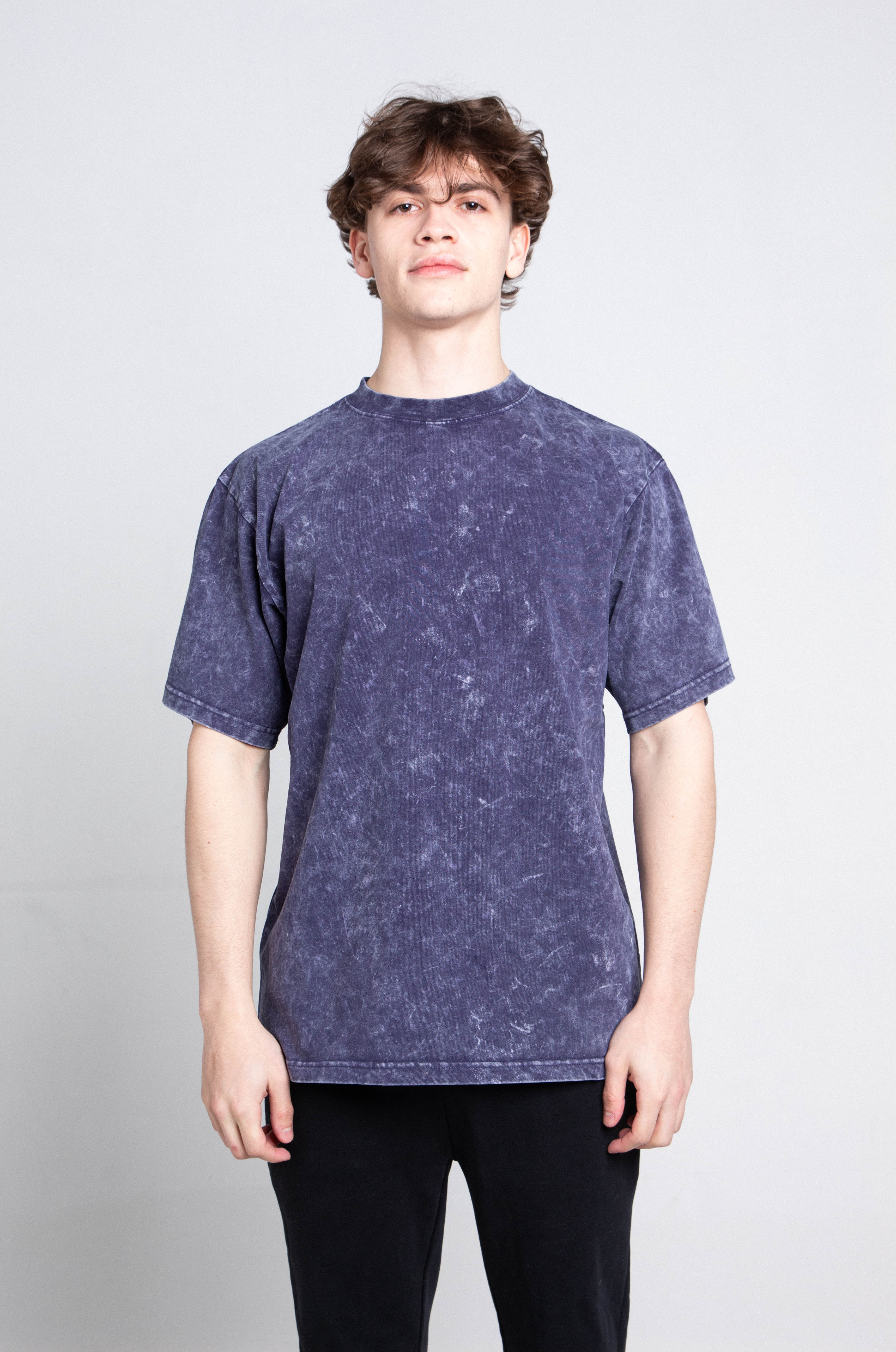 Stone Wash Heavy Tee | AJPT300GM
