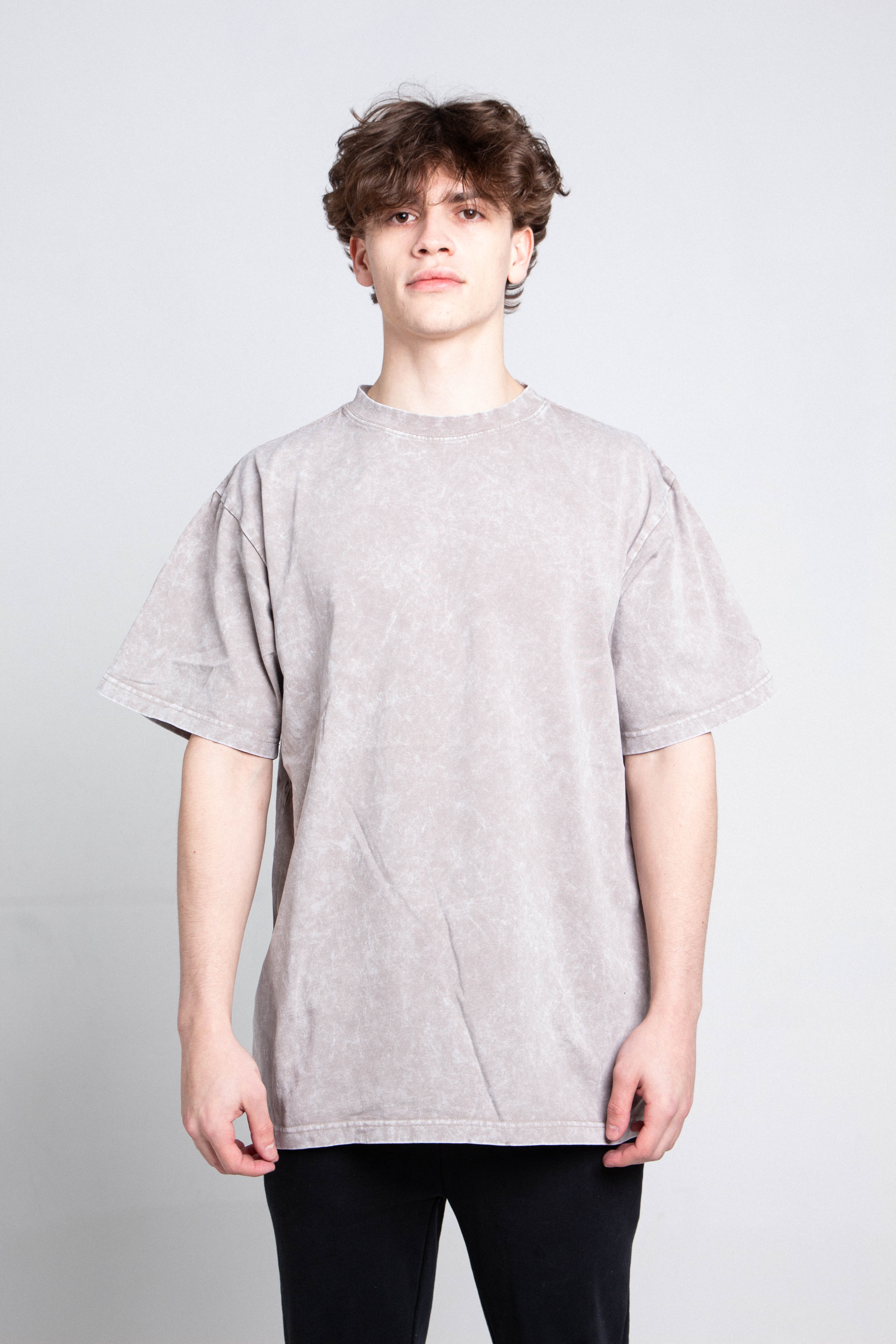 Stone Wash Heavy Tee | AJPT300GM
