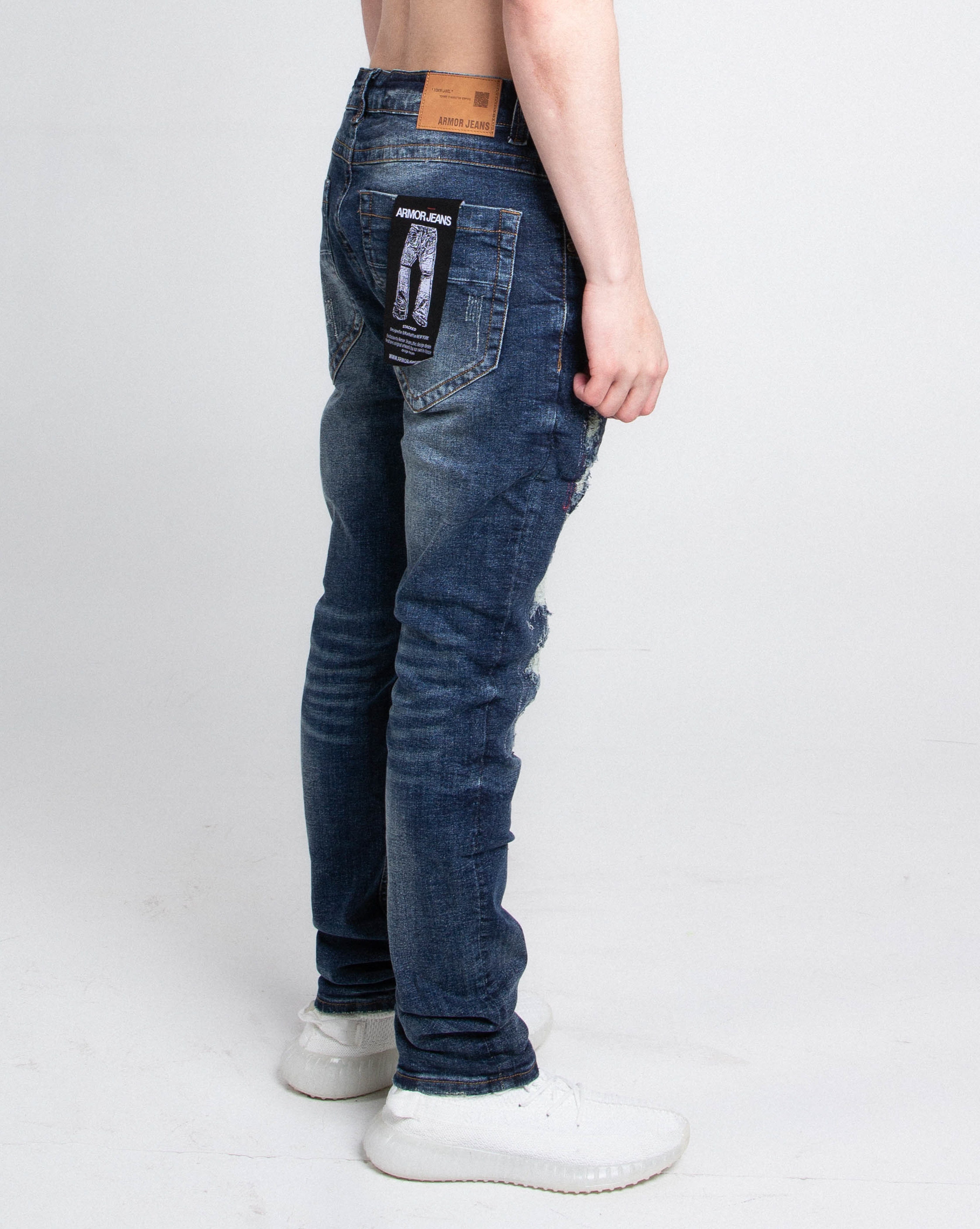 Armor Jeans Small Ripped Skinny Jeans A403