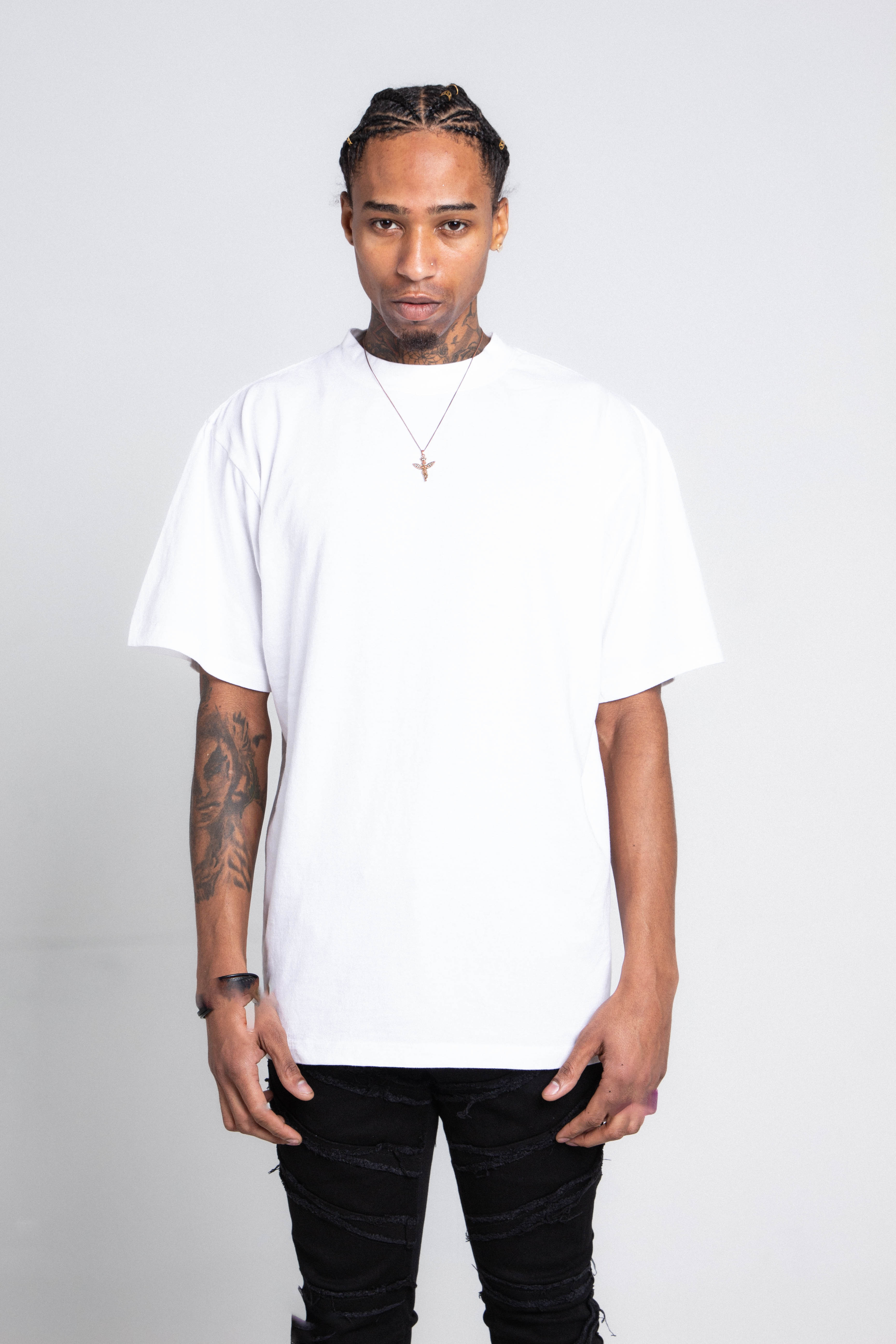 Stone Wash Heavy Tee | AJPT300GM