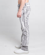 Armor Jeans Vintage Slim Grey/White | AJ738SL-3