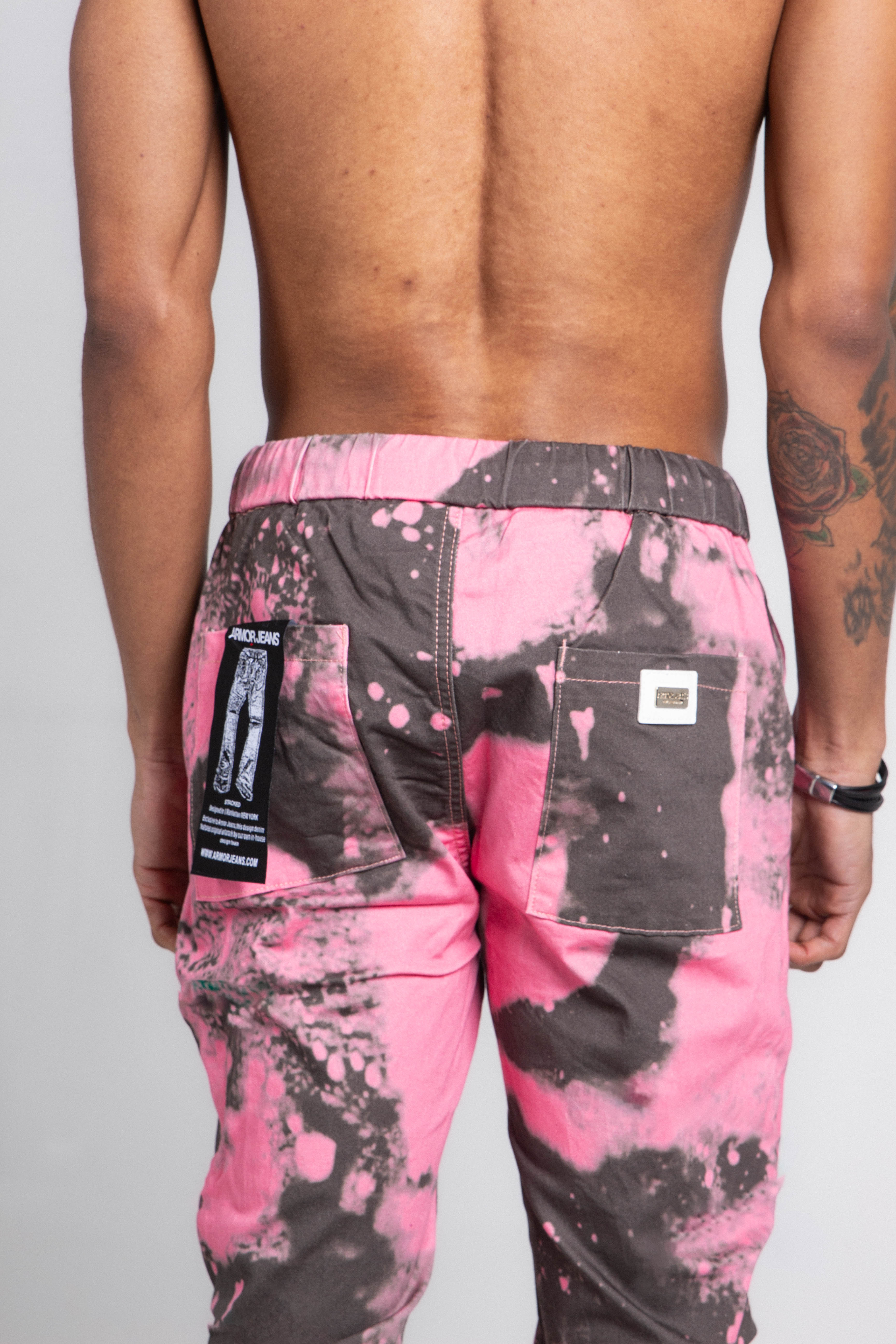 Color Dye Stacked Jeans | AJ04SK