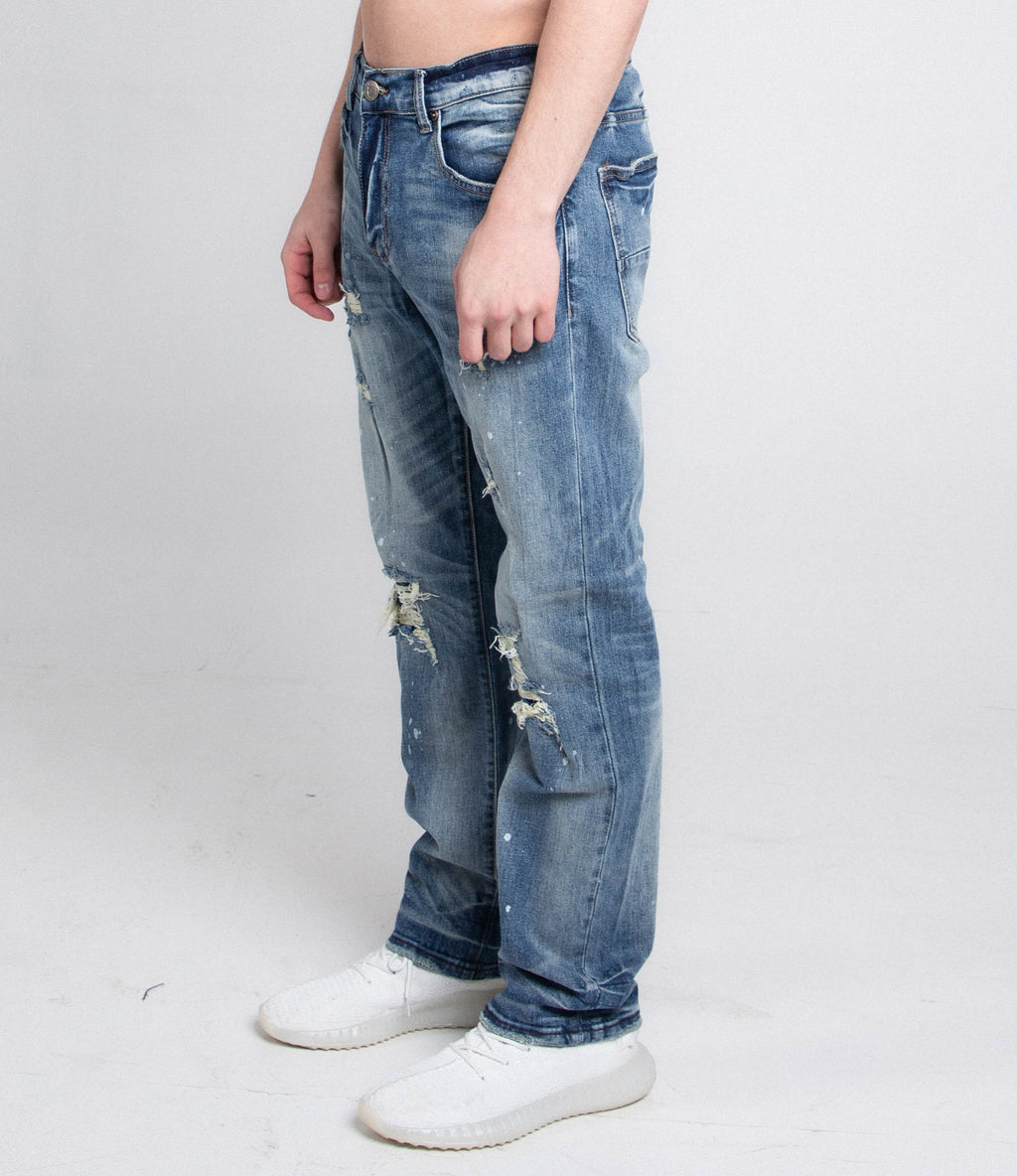 Casual Skinny Distressed Jeans | AJ05C