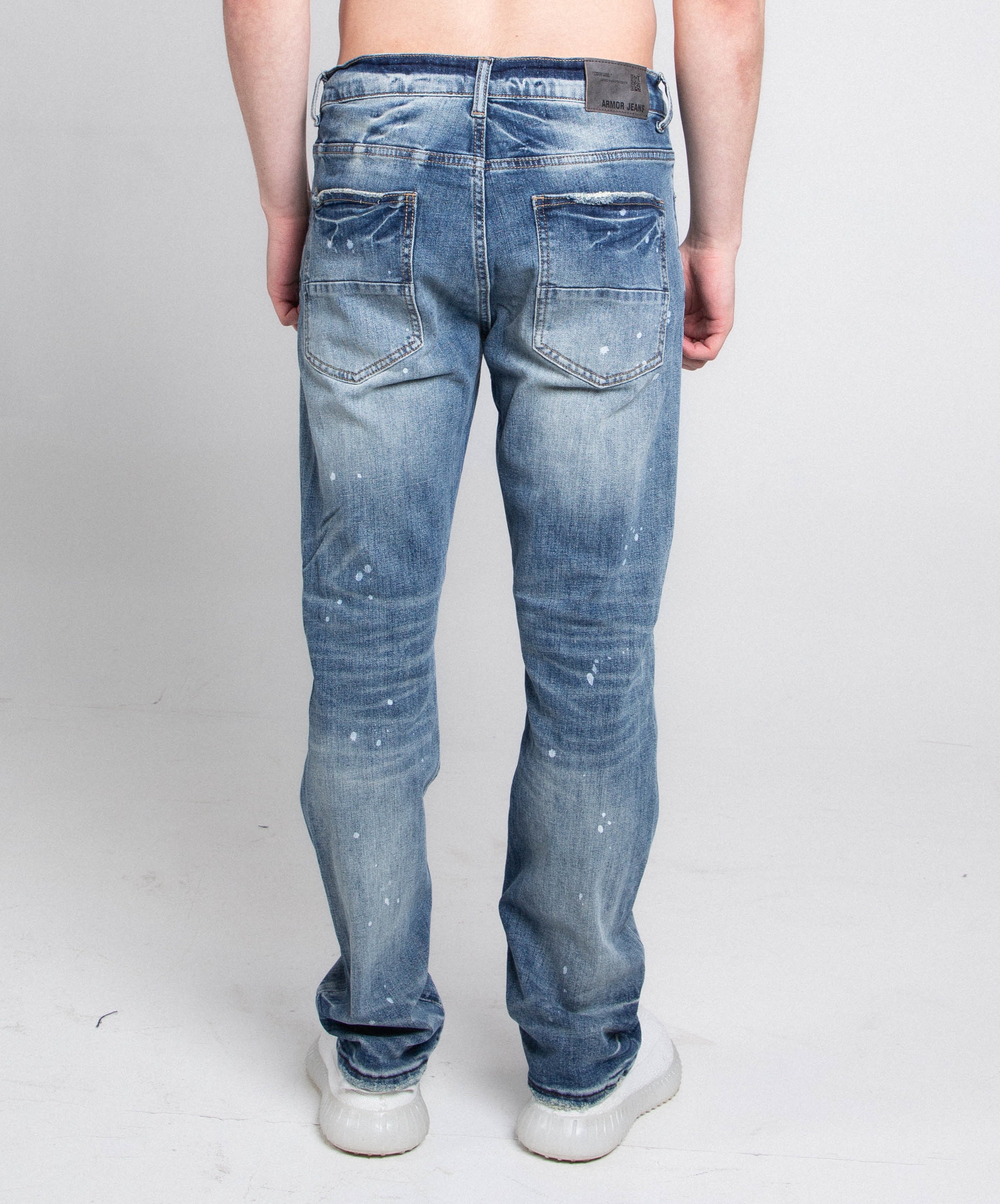 Casual Skinny Distressed Jeans | AJ05C