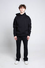 Armor Jeans Loose Fleece Hoodie Set