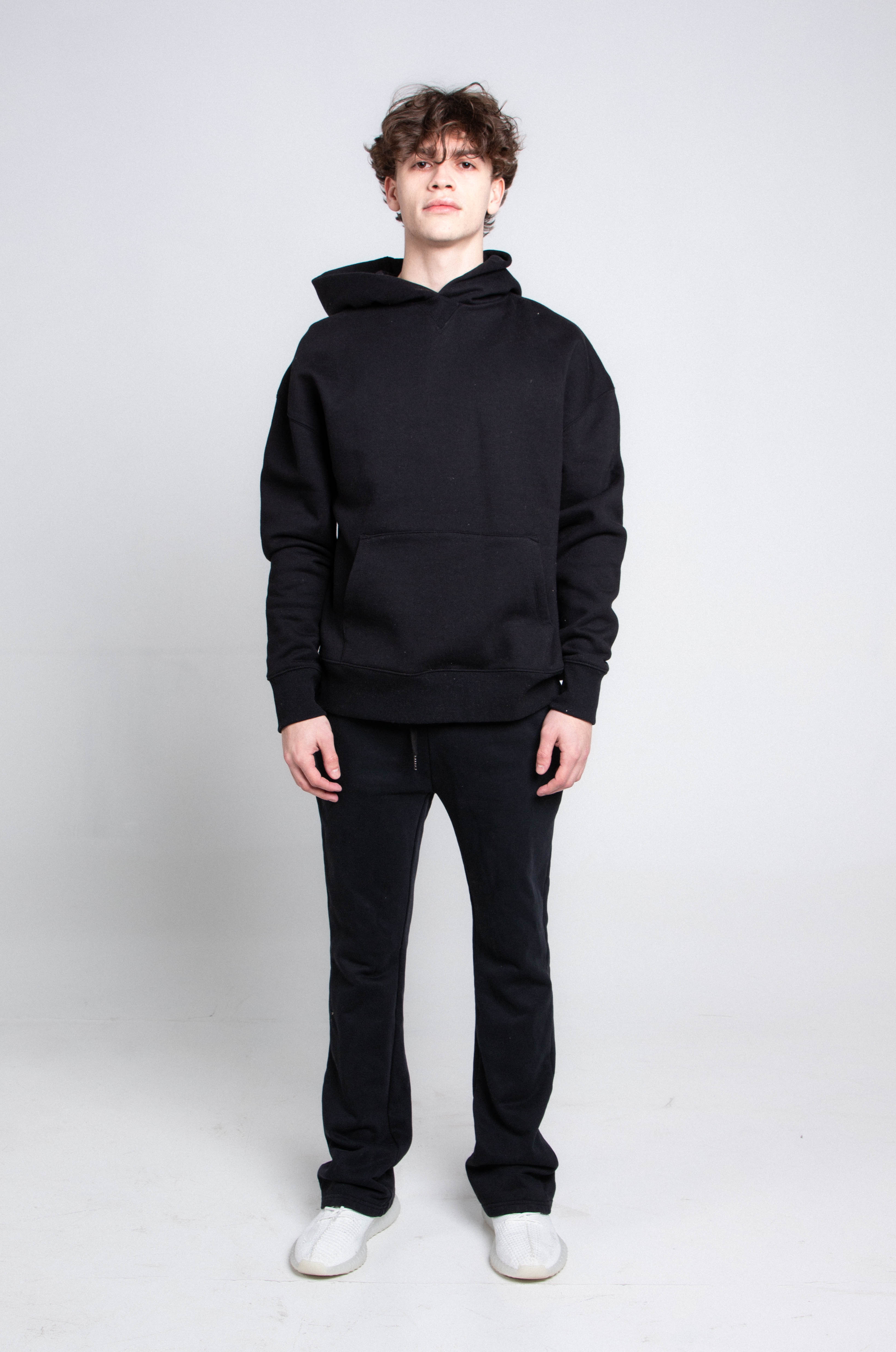 Armor Jeans Loose Fleece Hoodie Set