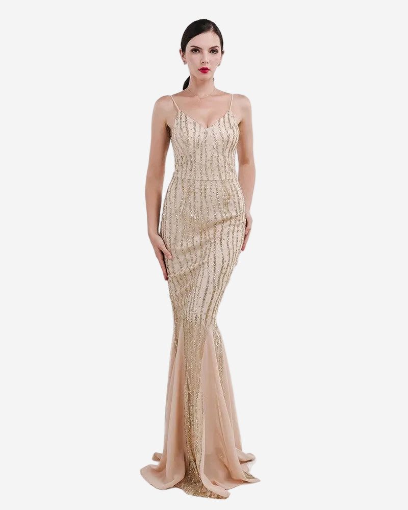 Gold Evening Gown