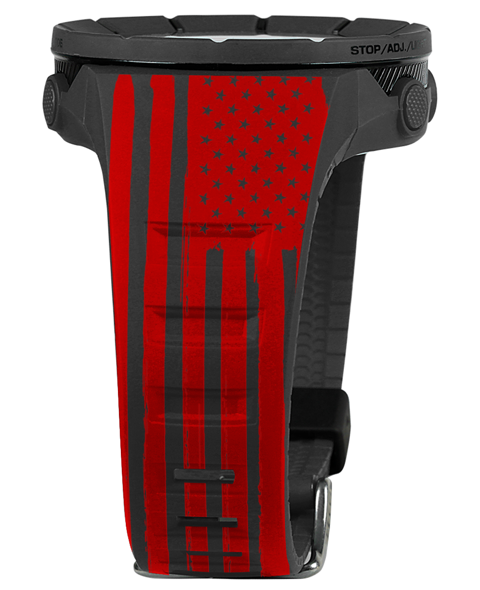 Coliseum Fit™ Assault Red Edition Watch | Phantom Black