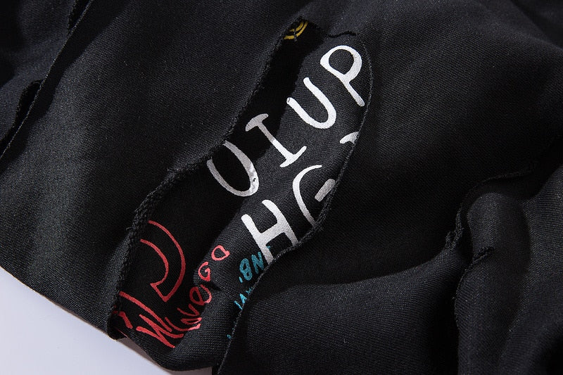 BF860 Slashed Sweatpants