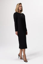 Elegant Open-Back Dress