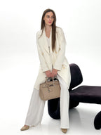Alila Cashmere Wool Coat White