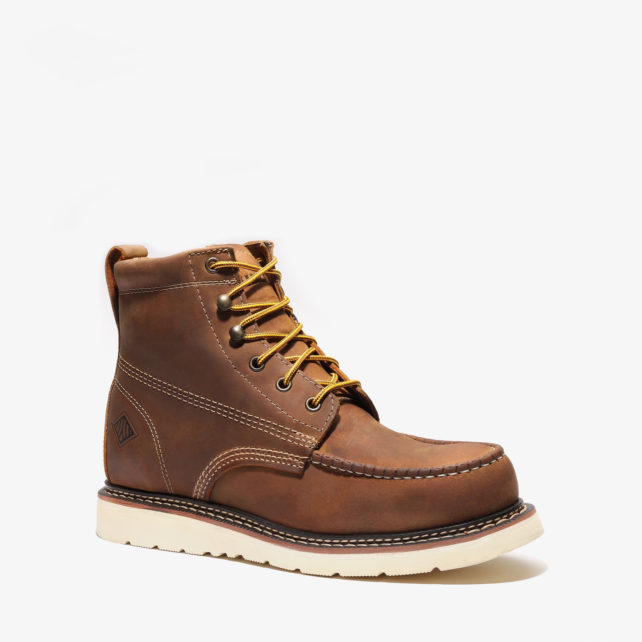 Frontier Classic 6" Moc Toe (Sreel Toe) Jet Boot Crazy Brown