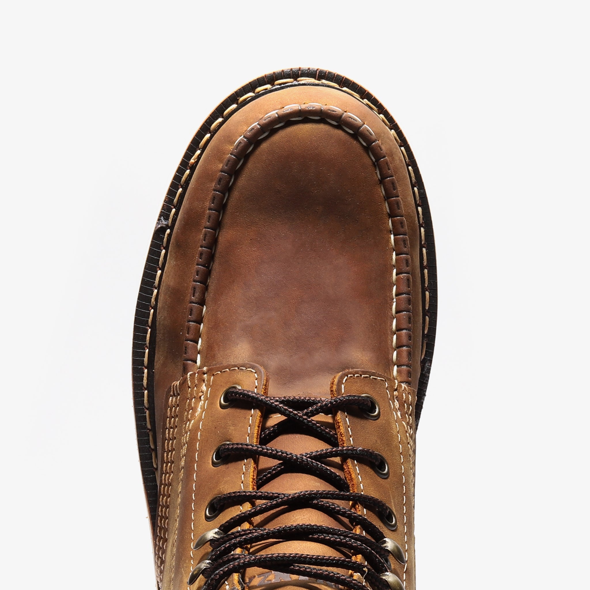 Frontier Classic 6" Moc Toe (Sreel Toe) Jet Boot Crazy Brown