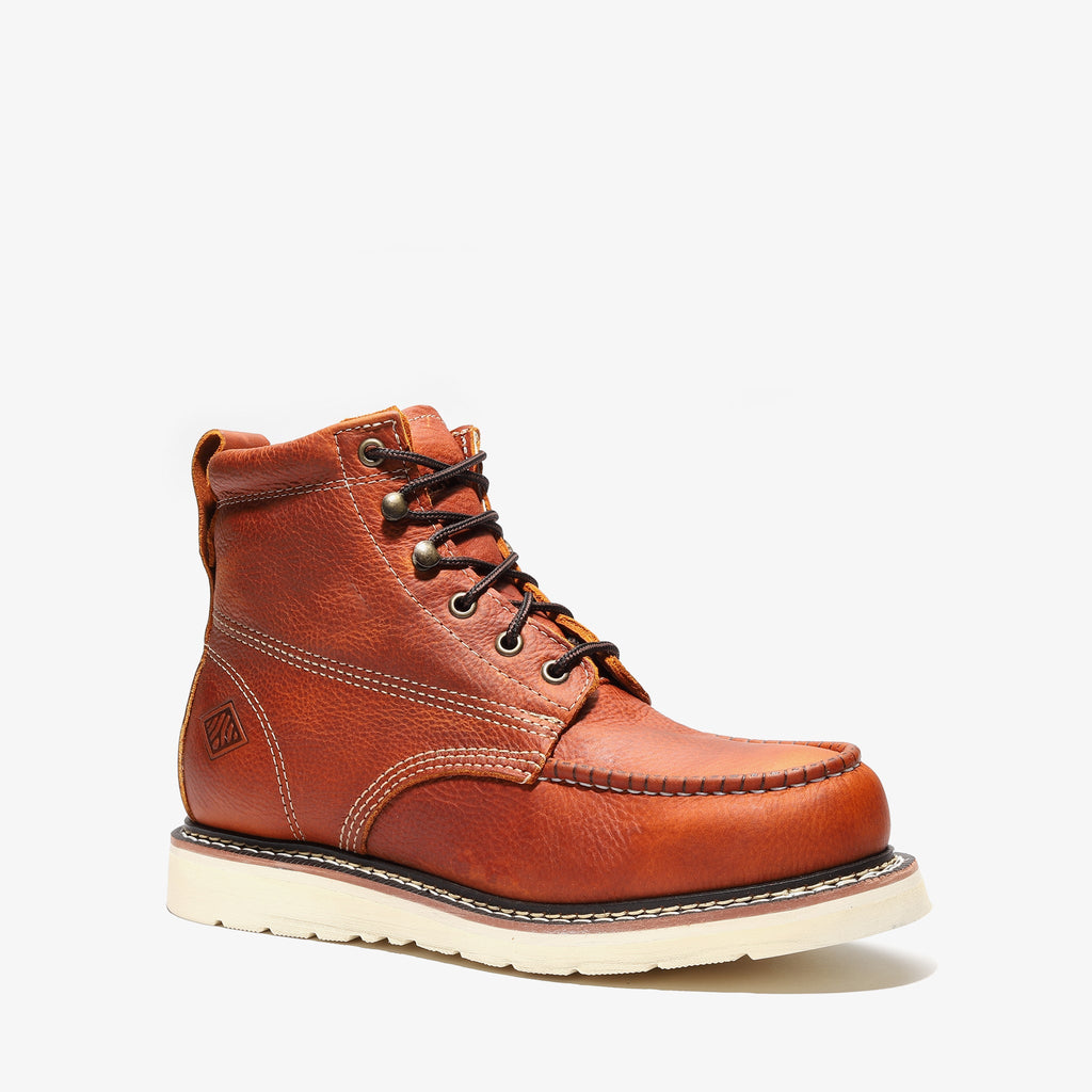 Frontier Classic 6" Moc Toe (Sreel Toe) Jet Boot Golden Brown