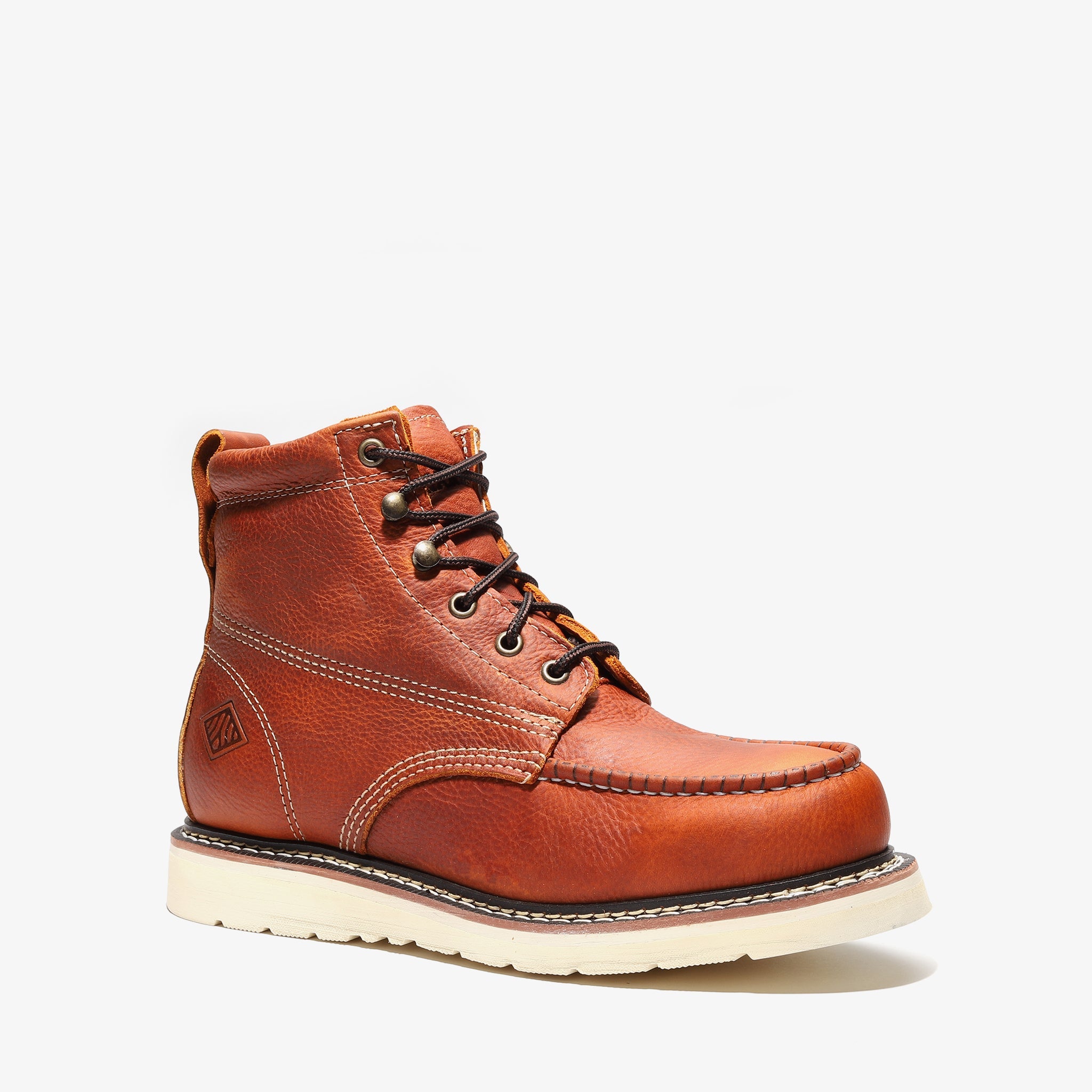 Frontier Classic 6" Moc Toe (Sreel Toe) Jet Boot Golden Brown